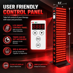 EXESAS 200 LED, 1000W Dual-Chip, Red Light Therapy Device for Full Body, 4-Wavelengths Infrared LED Panel for Skin, Weight, Pain, Wellness