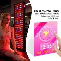 EXESAS 360 LED, 1800W Dual-Chip, Red Light Therapy Device for Full Body, 9-Wavelengths Infrared LED Panel for Skin, Weight, Pain, Wellness