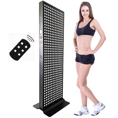 EXESAS 480 LEDs, 2400W Dual-Chip, Red Light Therapy Device for Full Body 660nm & 850nm Near Infrared LED Therapy Panel for Beautiful Skin, Weight & Pain Management & Overall Wellness