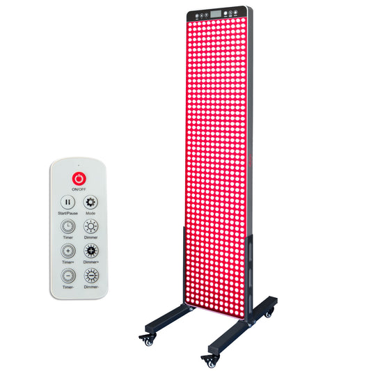 EXESAS 648 LED, 3240W Dual-Chip, Red Light Therapy Device for Full Body 660nm & 850nm Infrared LED Panel for Beautiful Skin, Weight & Pain Management