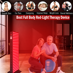 EXESAS 200 LED, 1000W Dual-Chip, Red Light Therapy Device for Full Body 660nm & 850nm Infrared LED Panel for Beautiful Skin, Weight & Pain Management