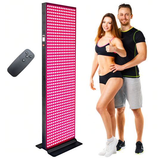 EXESAS 800 LED, 4000W Dual-Chip, Red Light Therapy Device for Full Body 660nm & 850nm Infrared LED Panel for Beautiful Skin, Weight & Pain Management