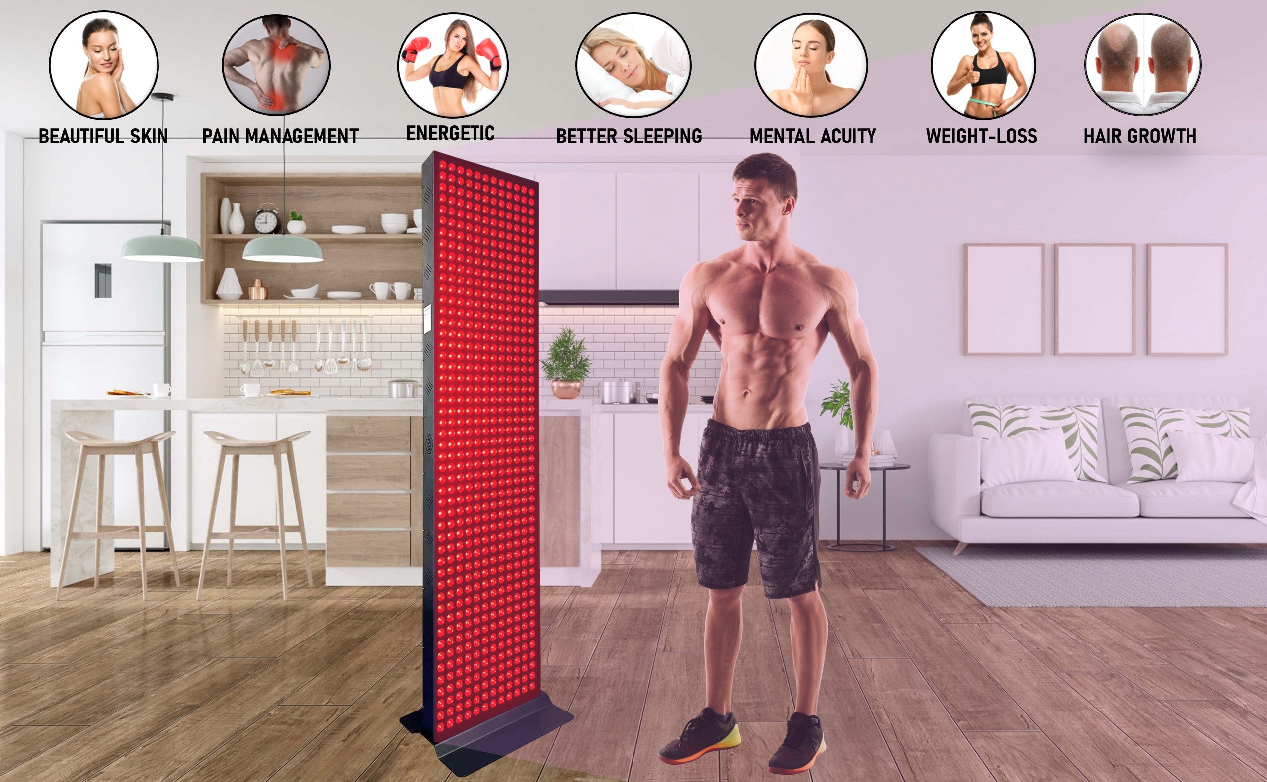 Red Light Therapy Device for Full Body | Full Body Red Light Therapy