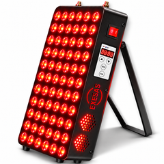 EXESAS 80 LED, 400W Dual-Chip, Red Light Therapy Device for Full Body 660nm & 850nm Infrared LED Panel for Beautiful Skin, Weight & Pain Management