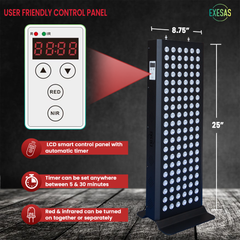 EXESAS 120 LED, 600W Dual-Chip, Red Light Therapy Device for Full Body 660nm & 850nm Infrared LED Panel for Beautiful Skin, Weight & Pain Management
