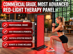 EXESAS 324 LED, 1620W Dual-Chip, Red Light Therapy Device for Full Body, 4-Wavelengths Infrared LED Panel for Skin, Weight, Pain, Wellness