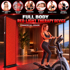 EXESAS  600 LED, 3000W Dual-Chip, Red Light Therapy Device for Full Body, 6-Wavelengths Infrared LED Panel for Skin, Weight, Pain, Wellness
