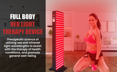 EXESAS 200 LED, 1000W Dual-Chip, Red Light Therapy Device for Full Body 660nm & 850nm Infrared LED Panel for Beautiful Skin, Weight & Pain Management