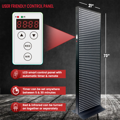EXESAS  1008 LED, 5040W Dual-Chip, Red Light Therapy Device for Full Body, 4-Wavelengths Infrared LED Panel for Skin, Weight, Pain, Wellness