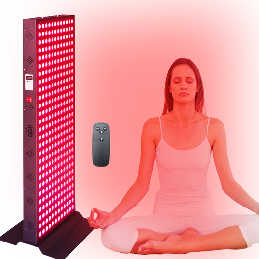 EXESAS 324 LED, 1620W Dual-Chip, Red Light Therapy Device for Full Body 660nm & 850nm Infrared LED Panel for Beautiful Skin, Weight & Pain Management