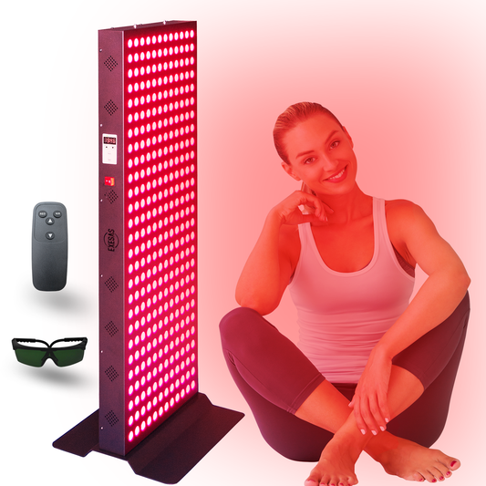 EXESAS 324 LED, 1620W Dual-Chip, Red Light Therapy Device for Full Body 660nm & 850nm Infrared LED Panel for Beautiful Skin, Weight & Pain Management