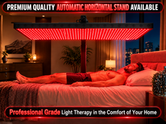 EXESAS  600 LED, 3000W Dual-Chip, Red Light Therapy Device for Full Body, 6-Wavelengths Infrared LED Panel for Skin, Weight, Pain, Wellness