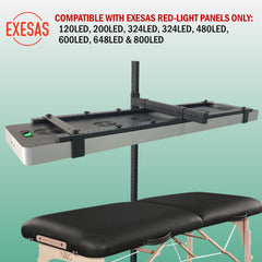 Horizontal  Rolling Stand for EXESAS Red Light Therapy Panels, Compatible only with EXESAS Panels. (Stand Only, Panel Sold Separately)