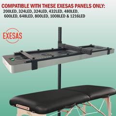 Horizontal  Rolling Stand for EXESAS Red Light Therapy Panels, Compatible only with EXESAS Panels. (Stand Only, Panel Sold Separately)