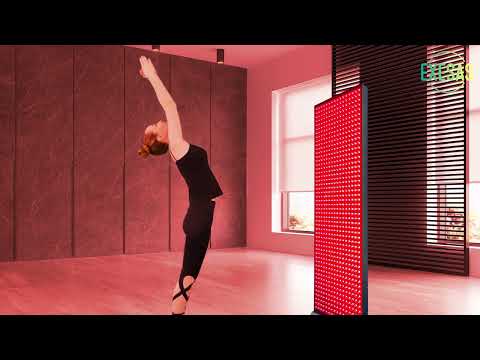 EXESAS 480 LEDs, 2400W Dual-Chip, Red Light Therapy Device for Full Body 660nm & 850nm Near Infrared LED Therapy Panel for Beautiful Skin, Weight & Pain Management & Overall Wellness